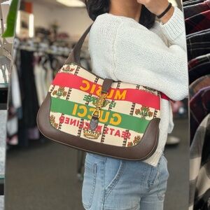 Gucci 100 centennial Music Medium Jackie Hobo Shoulder Bags